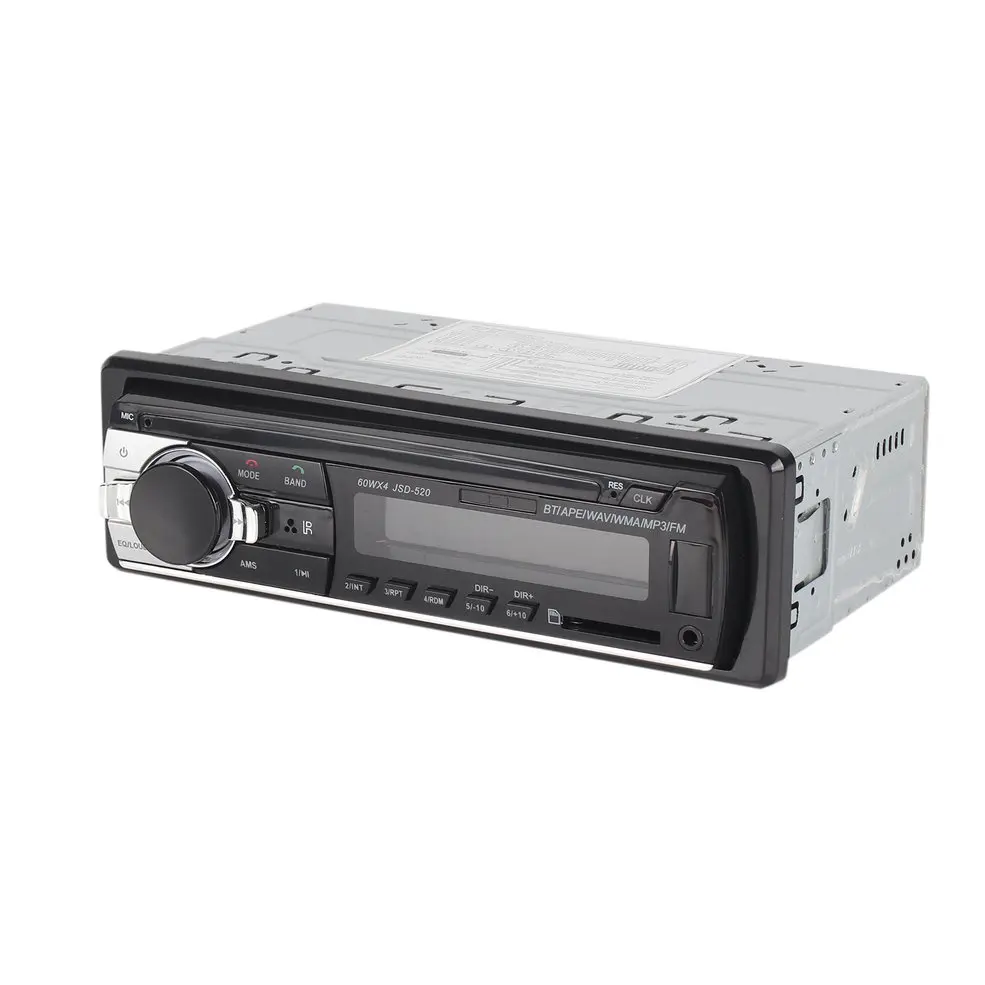 JSD-520 автомобильное радио стерео Bluetooth музыкальный плеер телефон MP3 Пульт дистанционного управления 12 в автомобильное аудио Автомобильное музыкальное устройство