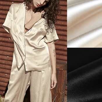 

126CM Wide 280G/M Weight Champage Color Black Cotton Fabric for Autumn and Winter Dress Coat Jacket E1120