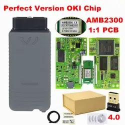 VAS5054 идеальное издание AMB2300 Bluetooth считыватель кодов OKI чип ODIS V5.1.3 AMB2300 оригинальный VAS 5054 автомобильный сканирующий инструмент