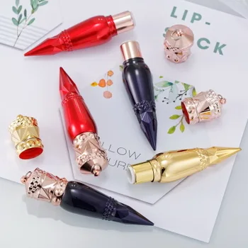 

50PC Gold Red Blue Palace Style Empty Lipstick Tube DIY Lip Balm Stick Refillable Bottle Container Makeup Tools Accessories