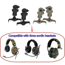 Adaptateur de rail d'arc pour casque de sport tactique, compatible avec casque tactique MSA Sordin