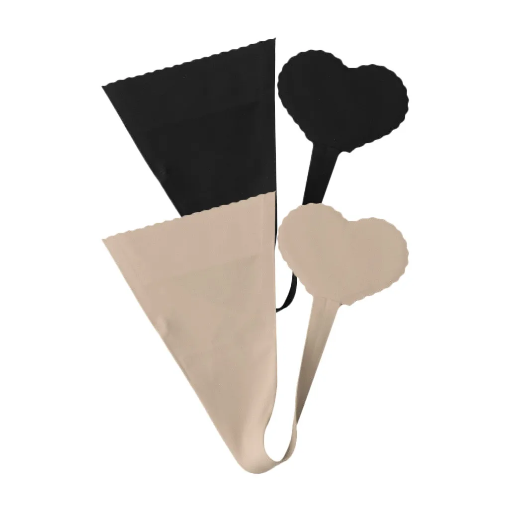1Beige 1 Black Страуса бесшовные стринги C стринги Нижнее белье для женщин сексуальные трусики женские без бретелек трусики танга N30 - Цвет: 1Beige 1 Black
