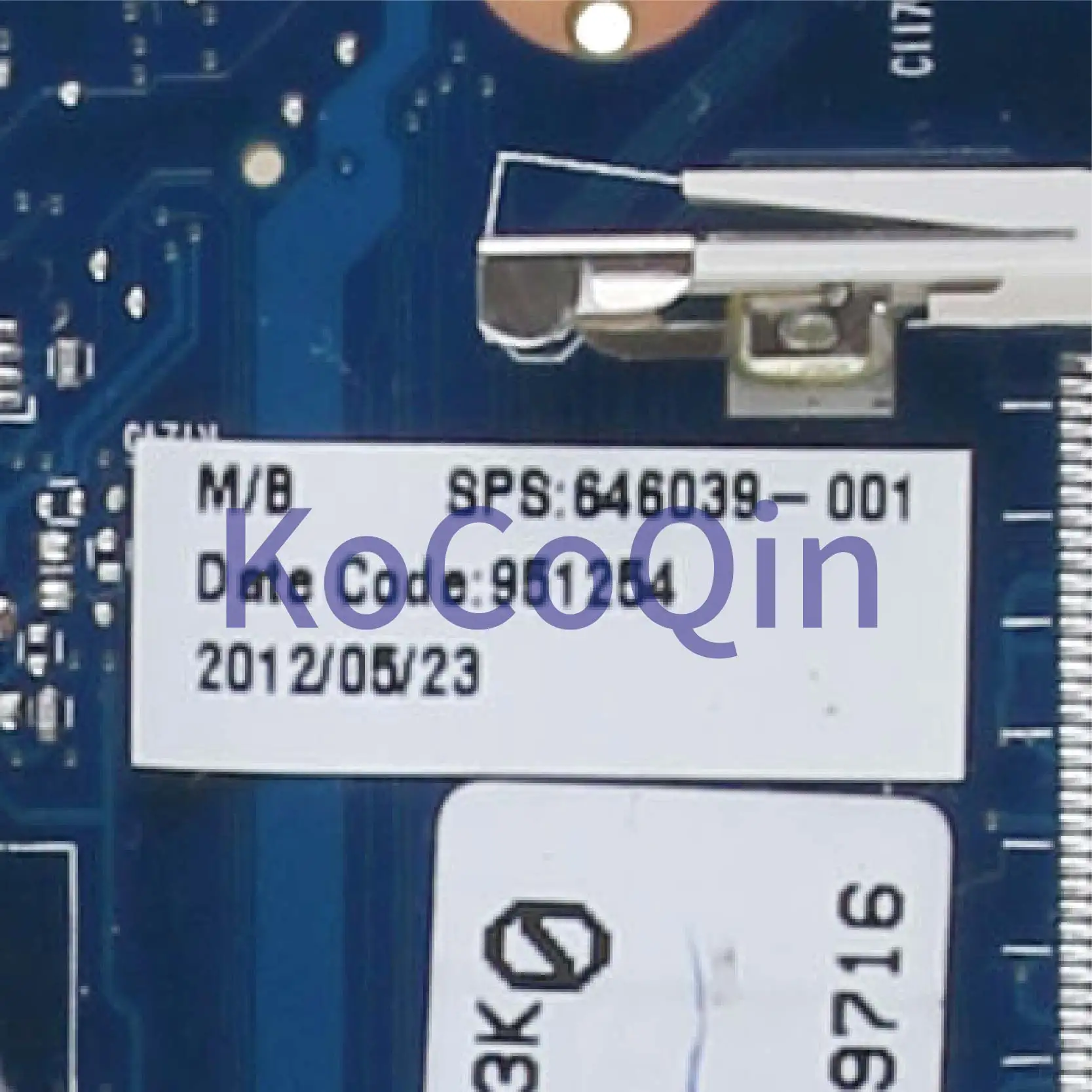 Материнская плата ноутбука KoCoQin для hp Probook 4230S HM65 Материнская плата 646039-001 646039-501 6050A2465201-MB-A02