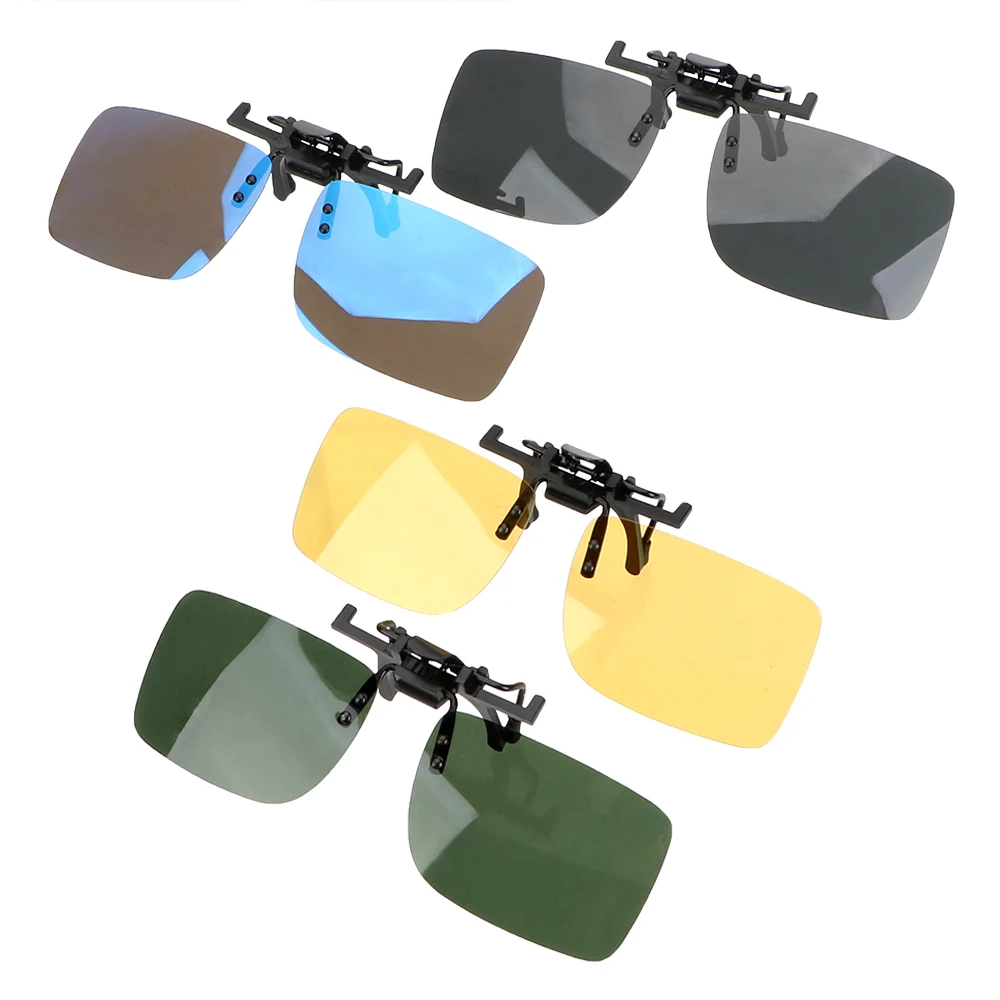 LEEPEE Polarized Sun Glasses Anti-UVA UVB Driver Goggles Clip On Sunglasses Interior Accessories Driving Night Vision Lens polarized sunglasses,night vision sunglasses,driving glasses