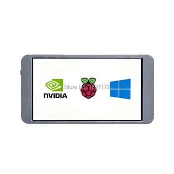 

Raspberry Pi 7 inch LCD Touch screen Monitor 1080×1920 Full HD IPS Mini HDMI for Jetson Nano mini PC computer