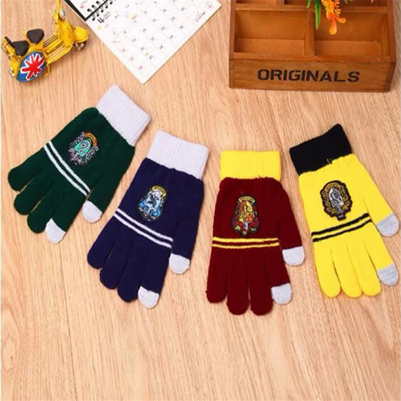 

Hermione Potter Touch Gloves Socks Gryffindor/Slytherin/Hufflepuff/Ravenclaw Magic Harri Gloves Socks Fantastic Beasts Toys