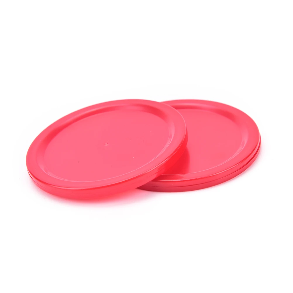 5 Pcs Kinderen Indoor Tafel Spel Speelgoed Rode Plastic Mini Air Hockey Tafel Puck for Air Hockey Accessories