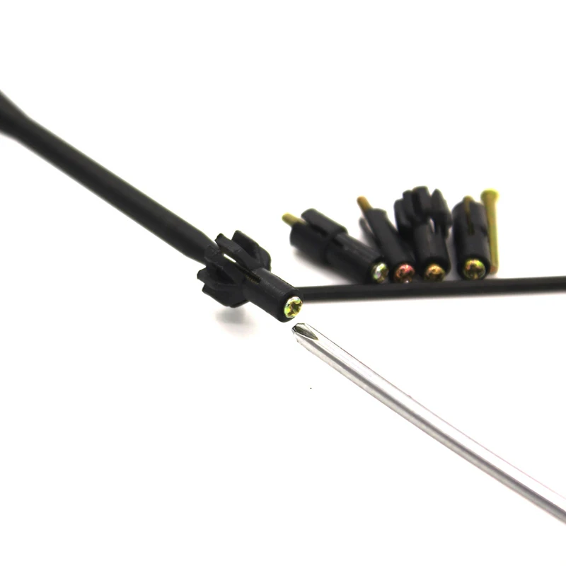 5 Adjustable Adapters Rifles Red Laser Bore Sighter Collimator Kit For 0.22 to 0.50 Caliber Rifies Hunting Optical Boresighter