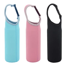 Botique-6 пакет 18 унций Неопрена Бутылки Воды Рукав Портативный крышка охладителя бутылки держатель ремень для наружного