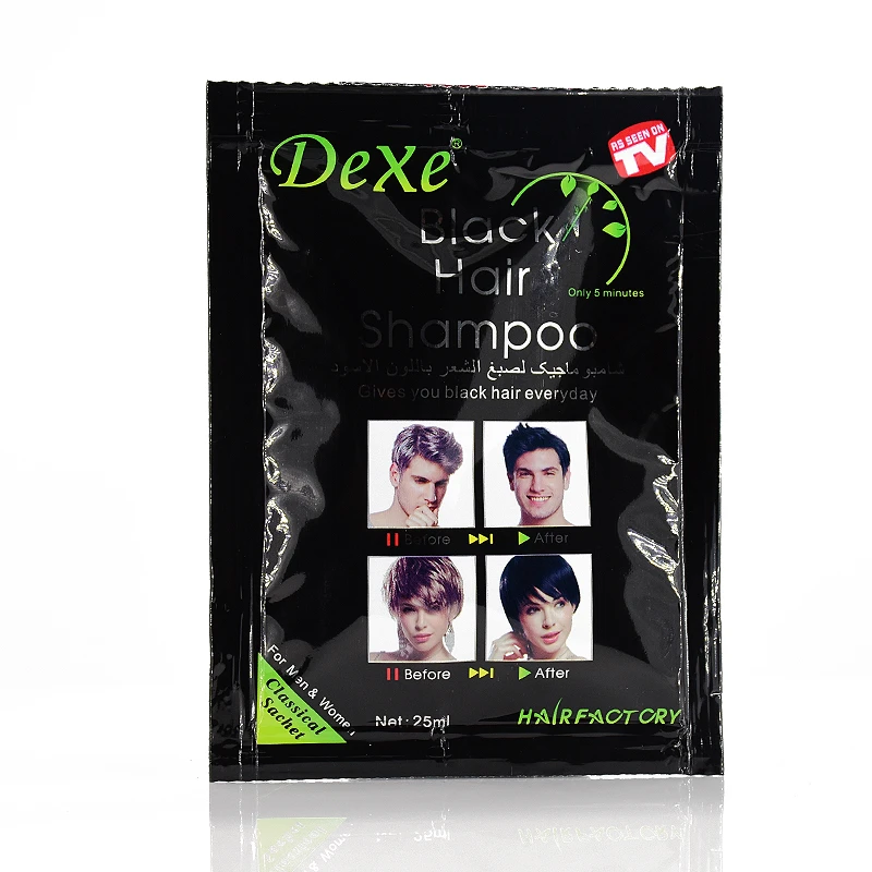 5 Pcs Dexe Hair Color Product Fast Black Hair Shampoo White Become Black Hair Color Grey Hair Removal For Men And Women Grey Hair Removal Fast Black Hair Shampooblack Hair Color Aliexpress
