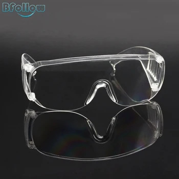 

Safety Glasses Eye Protection Anti-Dust&Shock Goggles New Anti-fog Transparent Hard PC Eyepiece Chemical Proteccion Work Glasses