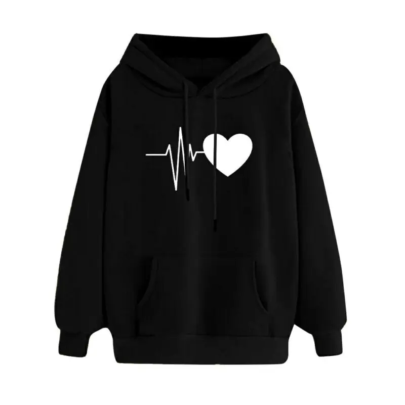 Women Hoodie Sweatshirt Hooded Coat Pullover Long Sleeve Jumper Tops | Женская одежда