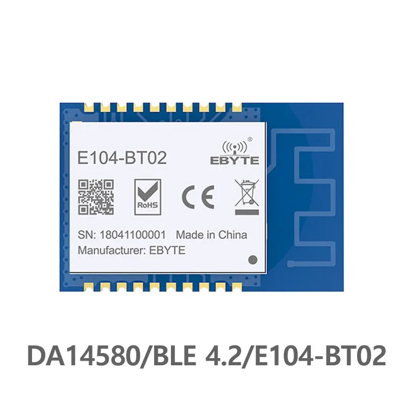 Беспроводной модуль передатчика DA14580 Bluetooth ble 4 2 rf приемо-передаточный ГГц SMD 2/4 |