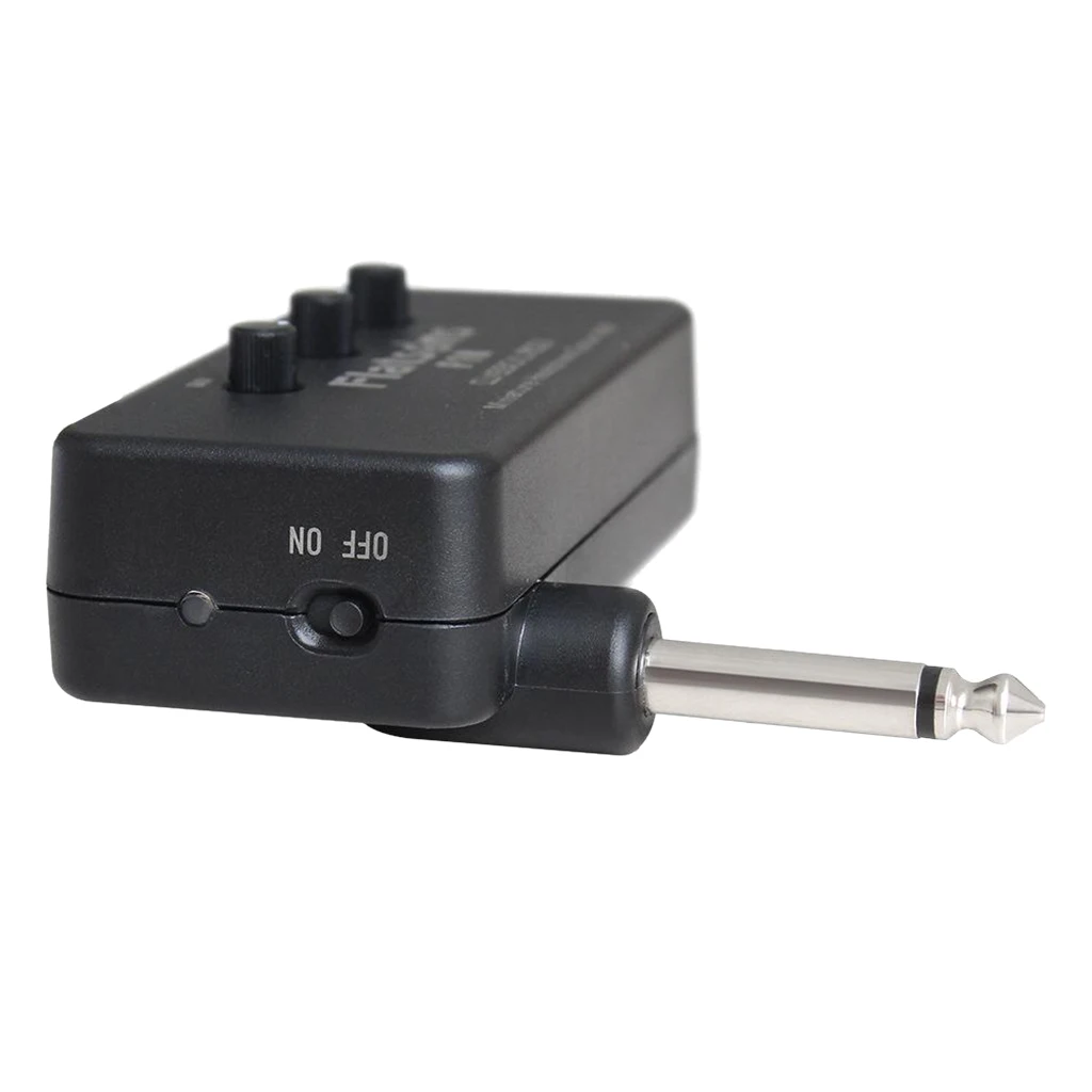 Mini Guitar Pocket Amplifier with with 3 5mm Headphone Jack AUX Input Plug and Play