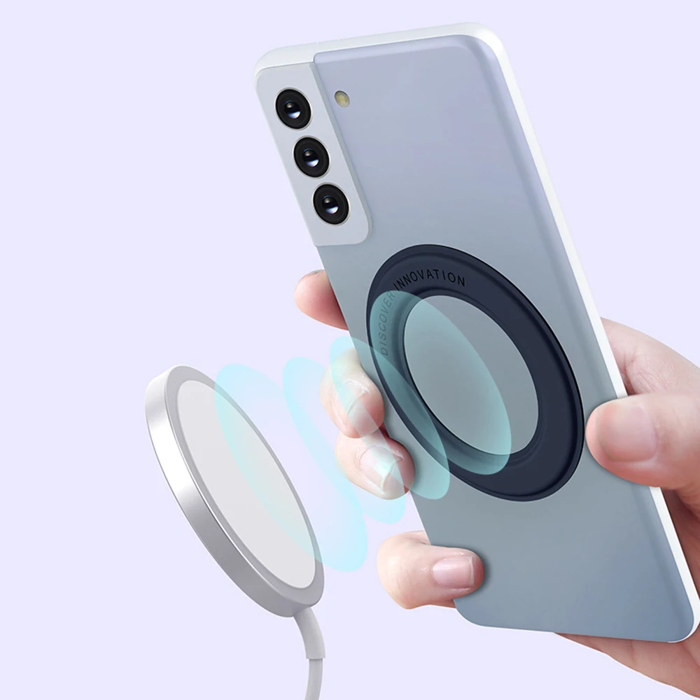 mobile holder for wall Strong Magnetic Ring Holder for MagSafe iPhone 12 13 mini Pro Max Galaxy Note 20 HUAWEI Mate 30 Wall Mount Magnet Phone Stand phone holder for car cup holder