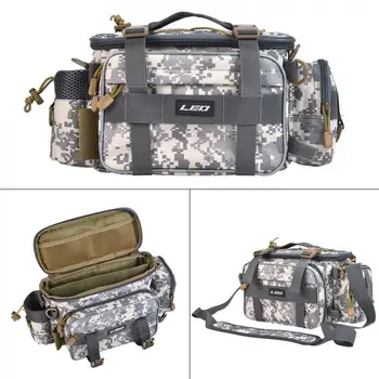 

40 x 17 x 20cm Fishing Bag Multifunctional Waterproof Outdoor Waist Shoulder Bag Case Fishing Reel Lure Camera Storage Bag