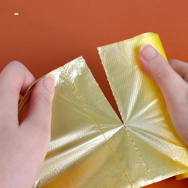 30/75/100Db Szeméttáskák Húros Típusú Mellény Stílusú Lapos Száj Tároló Táska Otthoni Hulladék Táskák Bolsas De Basura - Image 2