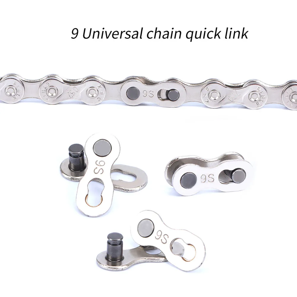 5 Set Bicycle Chain Connector 6/7/8/9/10/11/12 Speed Steel