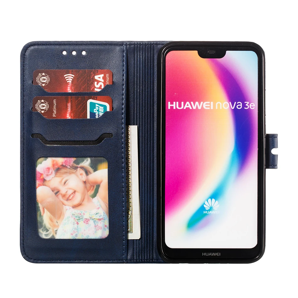 Роскошный чехол-кошелек с кошкой для huawei P30 P20 Lite mate 20 Pro, чехол для Honor 8A 7C Y6 Y7 Prime, сумки