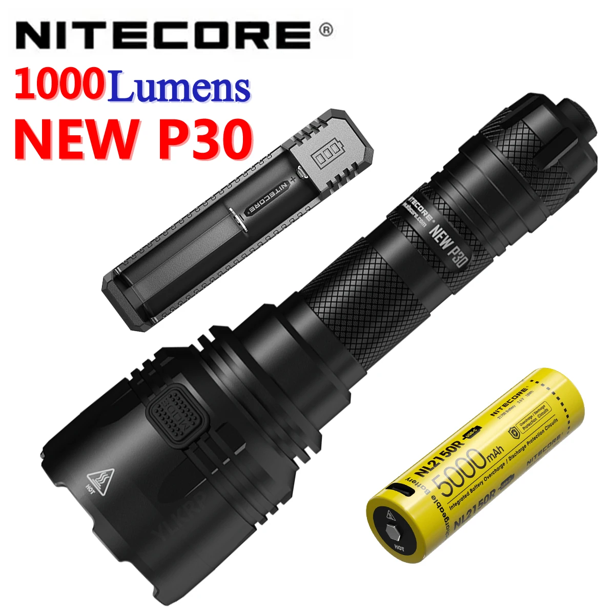 Светодиодный фонарь NITECORE P30 HI XP-L V3 уличная аварийно-спасательсветильник