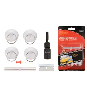 

Car Windshield Repair Kit Glass Big Chip Crack Repairing Tools Repairing Kit