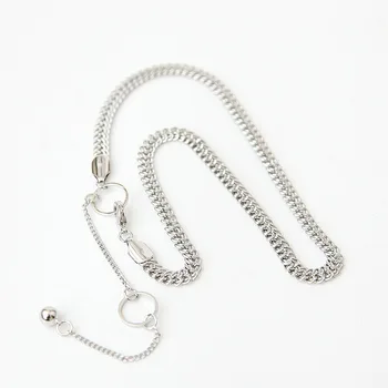 

Fashion Thick Chain Necklace Naked Women Chain Clavicle Chain Elegant Sweater Chain