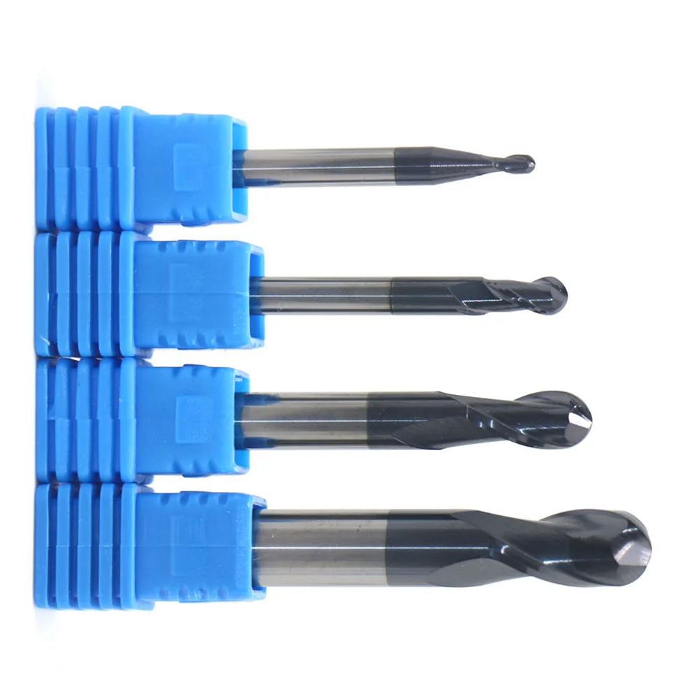 conjunto & cnc ferramenta de carboneto solide NTG-R1.0-4.0 hrc50