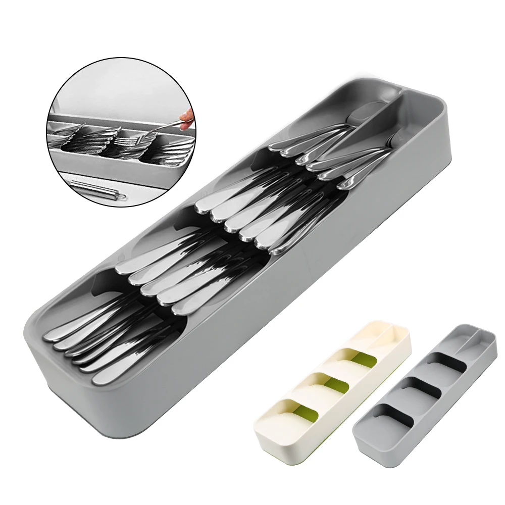 NICEYARD, кухонный стеллаж для хранения, органайзер для ящиков, лоток для столовых приборов, органайзер, ложка, столовые приборы, отделительная отделка, практичная коробка для хранения
