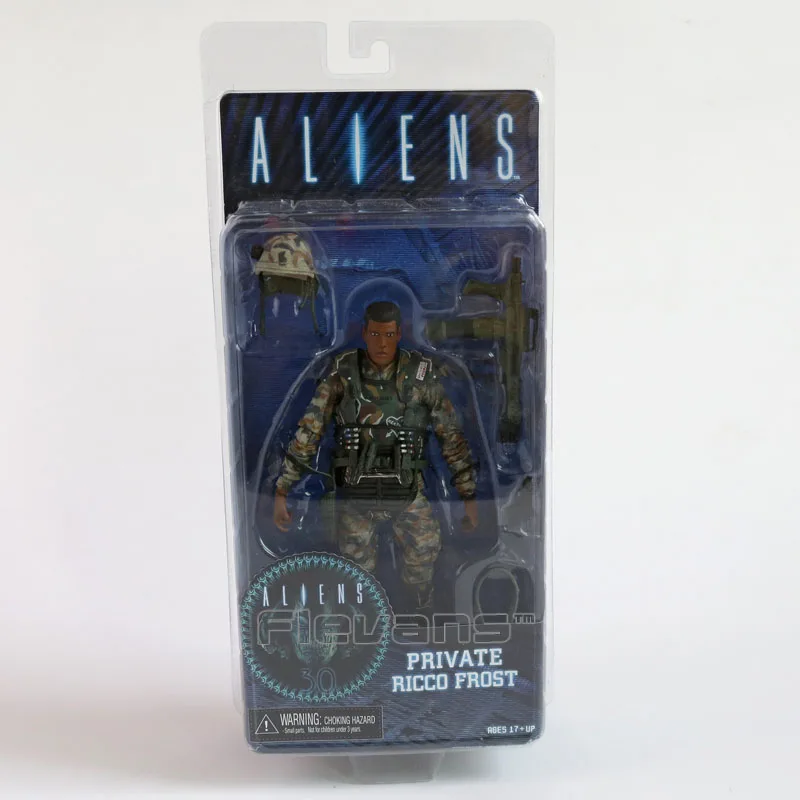 NECA ALIENS Series 9 Xenomorph Albino Drone Private Ricco Frost Jenette Vasquez PVC Action Figure Collectible Model Toy