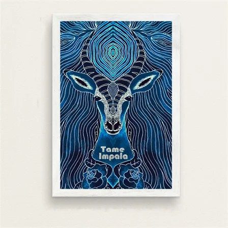 Tame Impala трипси-психоделический музыкальный звезда художественная живопись Шелковый Холст плакат настенный домашний декор - Цвет: I