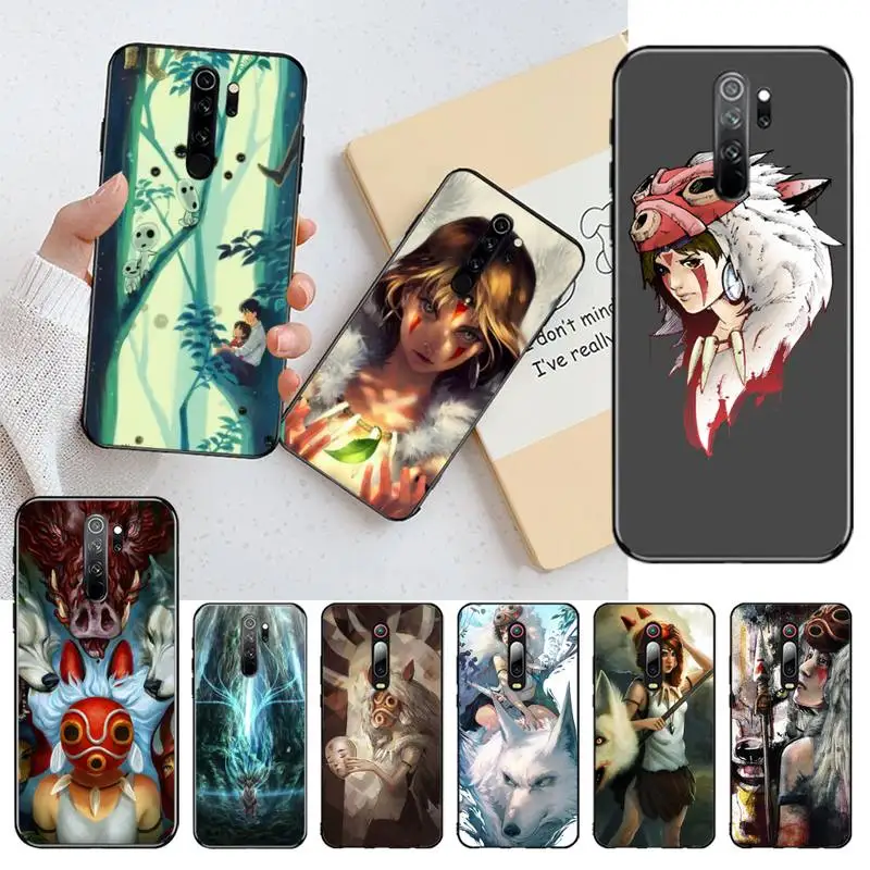 Роскошный Уникальный дизайнерский чехол принцессы Mononoke для телефона Redmi Note 8 8A 8T 7
