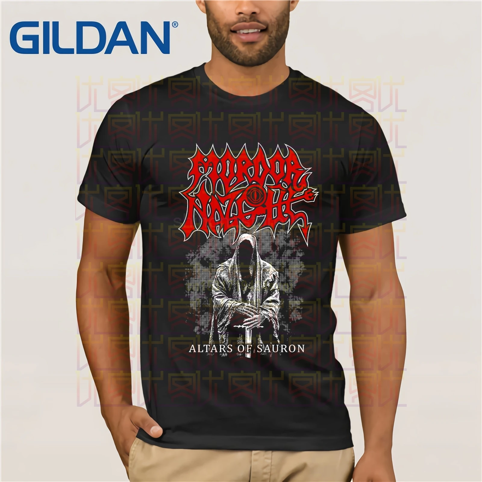 Футболка Mordor Nazgul Altars of Sauron | Мужская одежда