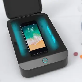 

Portable Ozone Sterilizer Home Personal Air Smog Gas Cleaner Sterilizer Disinfection Box For Mask Jewelry PhoneToothbrush ect.