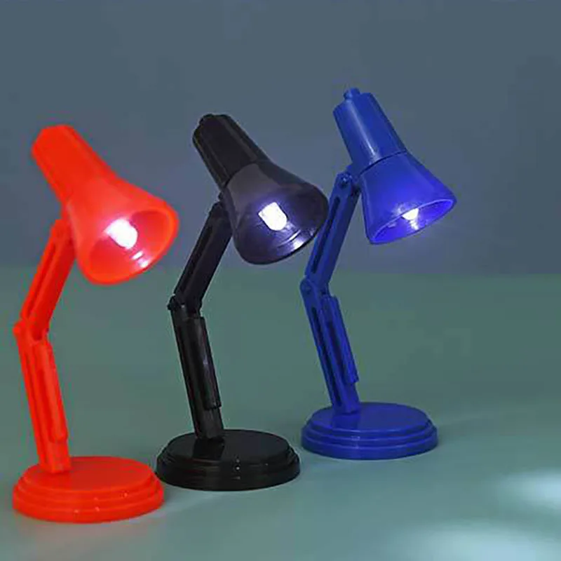 1:12 Doolhouse Miniature LED Table Lamp Light Toys for Baby kids Child Doll Toy 