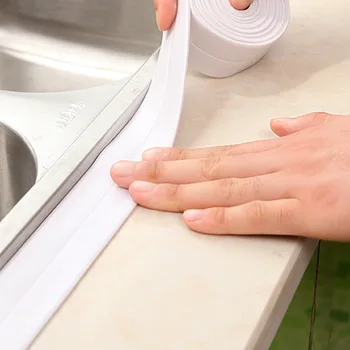 Waterproof tape kitchen mildew proof stickers moisture proof sink slits toilet stickers corner stickers sealing strips