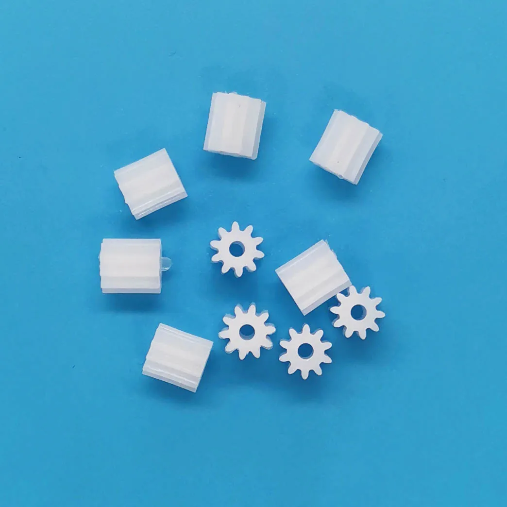 101.5A 0.4M Plastic Pinion OD=4.7mm 10 Teeth 1.4mm Hole Tight for 1.5mm Shaft Toy Air Craft Motor Gears 10pcs/lot | Обустройство дома