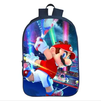 

High Quality School Children Backpack Bags Beautiful Super Mario Rucksack Students School Bags Surprise Gift Backpack for Teens