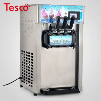 

Commercial Soft Serve Ice Cream Machine Frozen Yogurt Ice Cream Maker