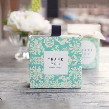 

8.8*8.5*3.5cm Rectangular Kraft Tea Drawer Tray Candy drawer Box for gift