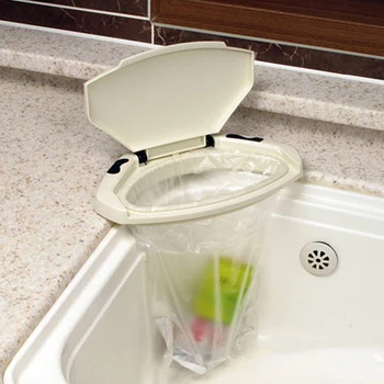 

Hanging Kitchen Cabinet Door Suction Cup Rack Garbage Bag Storage Rack Home Kitchen Bathroom Bedroom Storage Rack