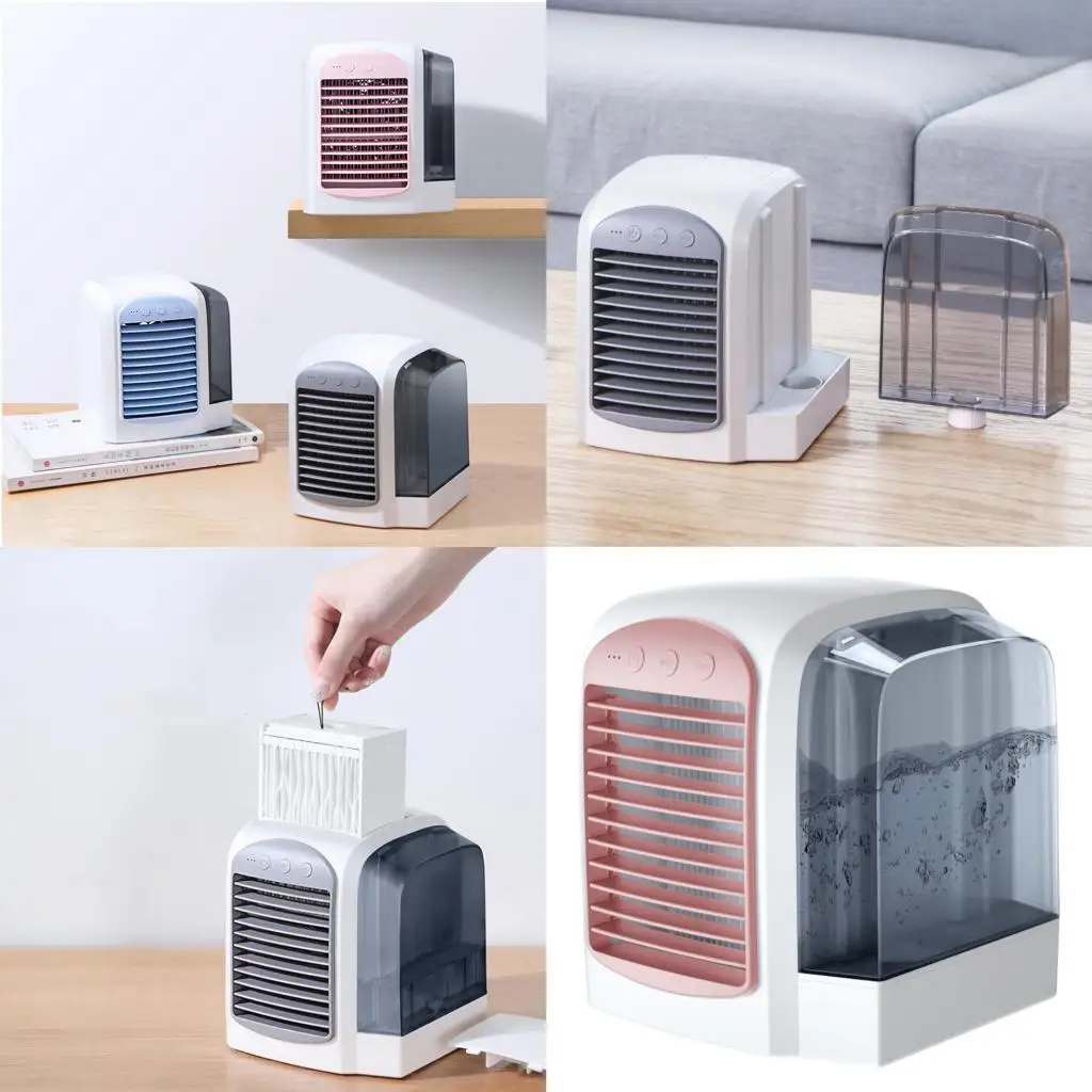 Portable Air Cooler Air Conditioner Home Office Air Cooler Humidifier Purifier