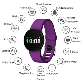 

2020 Sim Card Smart Watch Color Touch Screen Glass Heart Rate Blood Oxygen Ip68 SmartWatch Bluetooth Smart Bracelet Smart Watch