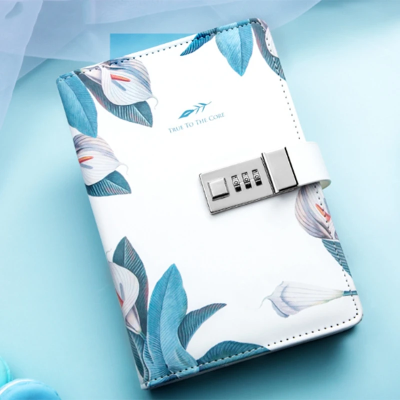 IG-Notepad дневник с замком для рук книга с паролем блокнот планировщик путешествия журнал Студенческая девушка код Блокировка записная книжка