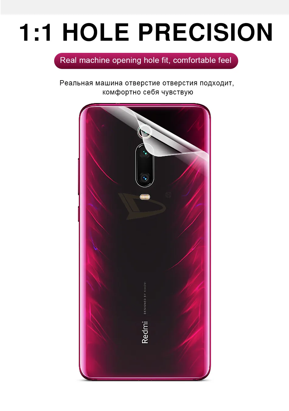 1-3 шт 100D изогнутая задняя крышка Гидрогелевая пленка для Xiaomi Mi A3 Lite 9 SE 9T Pro CC9e задняя защита мягкая защитная пленка не стекло