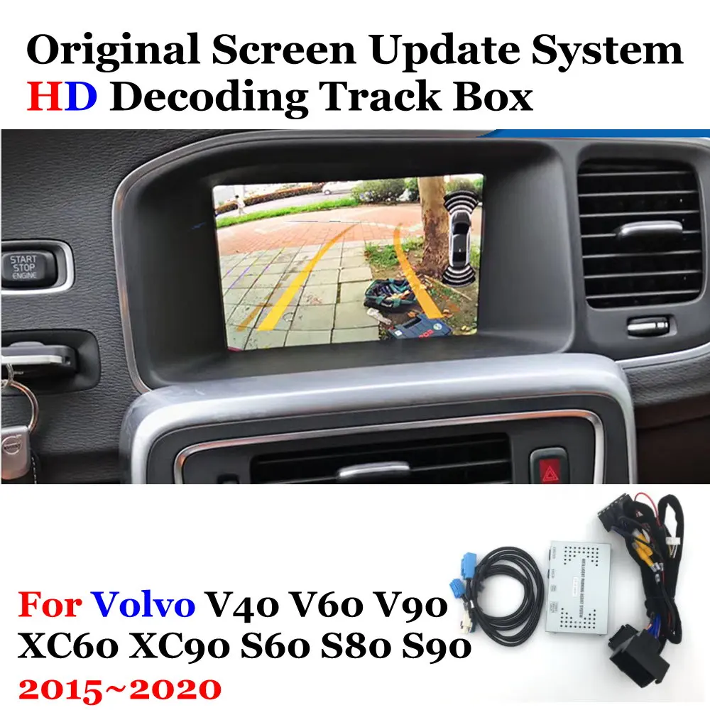 Камера заднего вида HD для Volvo V40 V60 V90 XC60 XC90 S60 S80 S90 2015 2020 2018 2019|Камера авто| |