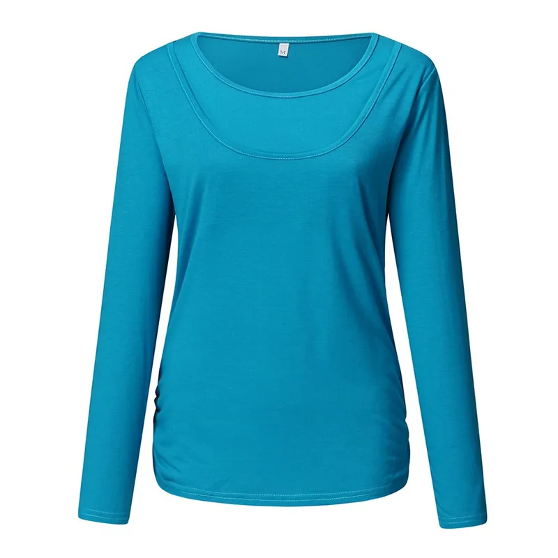 Telotuny Maternity Clothings Maternity Clothes For Pregnant Women Women Maternity Comfy Nursing Tops T-Shirts For Breastfeeding