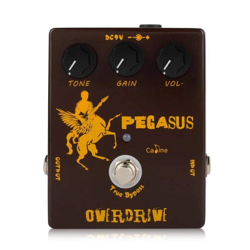 Pedal de Efeitos Caline Pegasus Overdrive Guitarra Klon Centaur Simulação Acessórios Cp-43 - Image 2