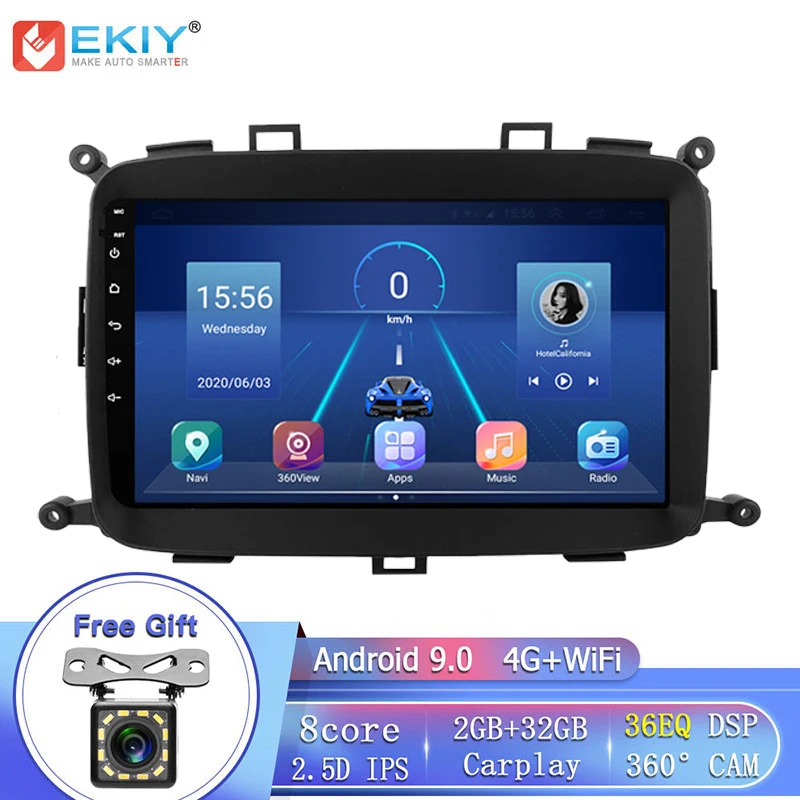 US $121.52 EKIY 8Core 9 IPS DSP Android 90 For KIA Carens 20132018 Car Radio Multimedia Player GPS Navigation Stereo Carplay FM Headunit