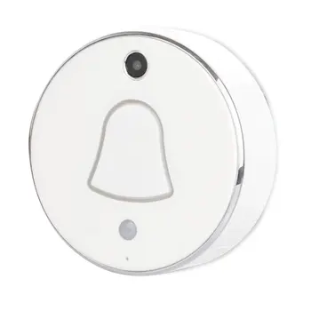 

Smart Wireless WiFi Enabled Camera Door Phone Visible Doorbell 90 Degrees Wide Angle 480*320 Pixel Home Security