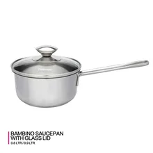 BAMBINO серия кастрюль с крышкой длинная ручка Индукционная посуда